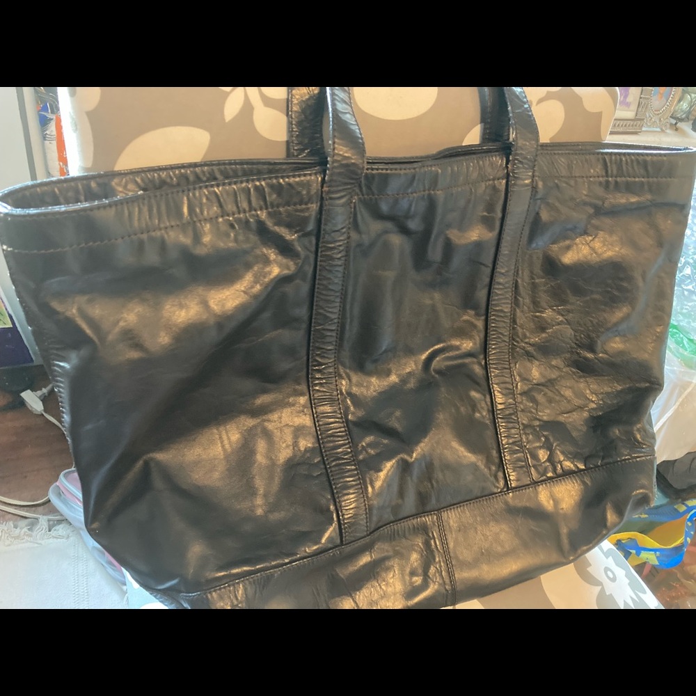 Leather Armani Exchange Tote Bag!